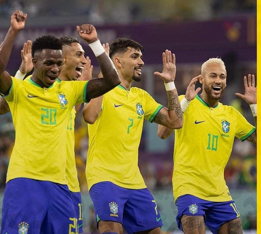 Brasil classificado para as quartas de final da Copa do Catar