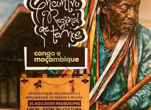 Passos sedia 1º Encontro Regional de Ternos de Congo e Moçambique neste domingo