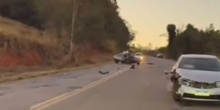 Motorista com suspeita de embriaguez se envolve em acidente em Rodovia entre Alterosa e Areado