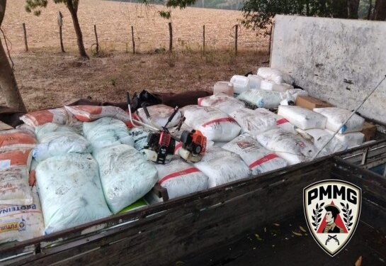 Polícia Militar recupera R$ 500 mil em equipamentos roubados de fazenda de MG