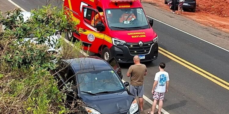 Acidente grave deixa criança de 11 anos com suspeita de traumatismo craniano