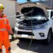 SUSTO – Cobra surpreende motorista ao se esconder dentro de carro em Campo Belo