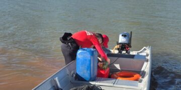 |VÍDEO| Bombeiros buscam homem desaparecido durante pesca em Alfenas