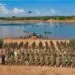 Marinha realiza mega operação militar no Lago de Furnas