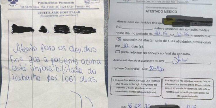 Polícia investiga venda de atestados médicos falsos em Passos