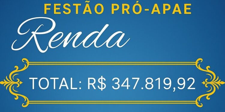 Festão da APAE de Carmo do Rio Claro arrecada mais de R$ 347 mil em evento solidário