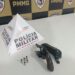 Homem é preso após efetuar disparos de arma de fogo durante discussão