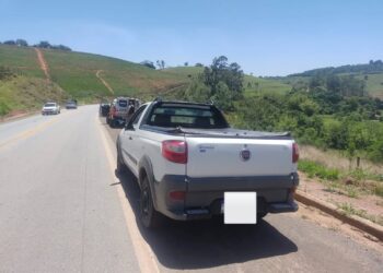 Furto de caminhonete termina em perseguição e prisão no Sul de Minas
