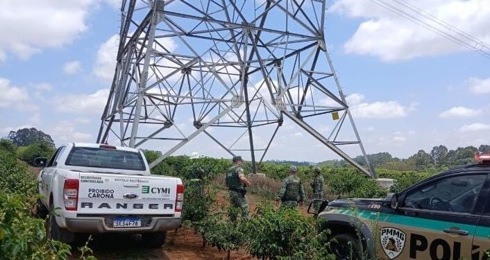 Furtos em torres de transmissão de Furnas preocupam moradores de Nova Resende (MG)