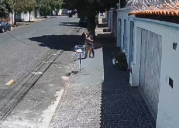 Câmeras instaladas na rua flagram tentativa de estupro em cidade mineira