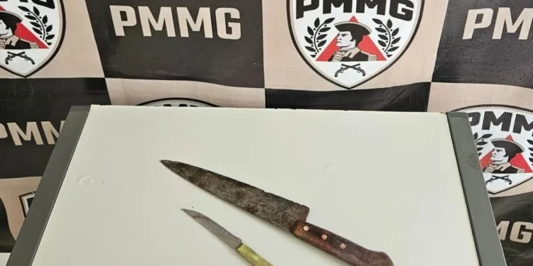 Mulher é detida suspeita de esfaquear o ex-companheiro durante discussão