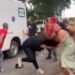 |VÍDEO| Briga generalizada e confusão marcam inauguração de ponte metálica no Sul de Minas