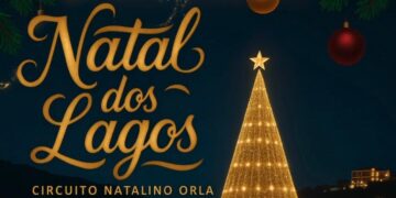 |VÍDEO| Capitólio inaugura MAIOR ÁRVORE de NATAL sobre as águas de Minas Gerais