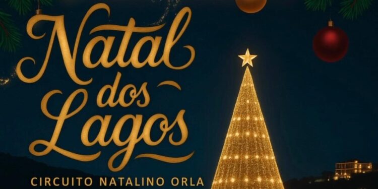 |VÍDEO| Capitólio inaugura MAIOR ÁRVORE de NATAL sobre as águas de Minas Gerais