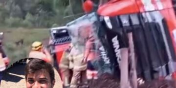 |VÍDEO| Influenciador caminhoneiro morre em acidente no interior de Minas; esposa grávida sobrevive