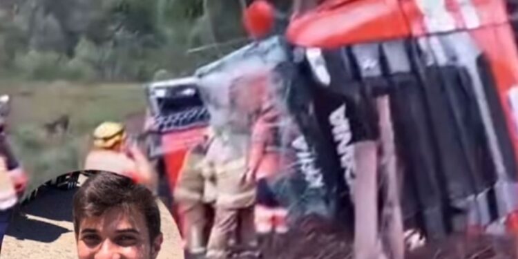 |VÍDEO| Influenciador caminhoneiro morre em acidente no interior de Minas; esposa grávida sobrevive