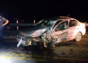 ACIDENTE FATAL PERTO DA PONTE TORTA – Colisão frontal deixa uma pessoa morta em rodovia Ilicínia–Alpinópolis