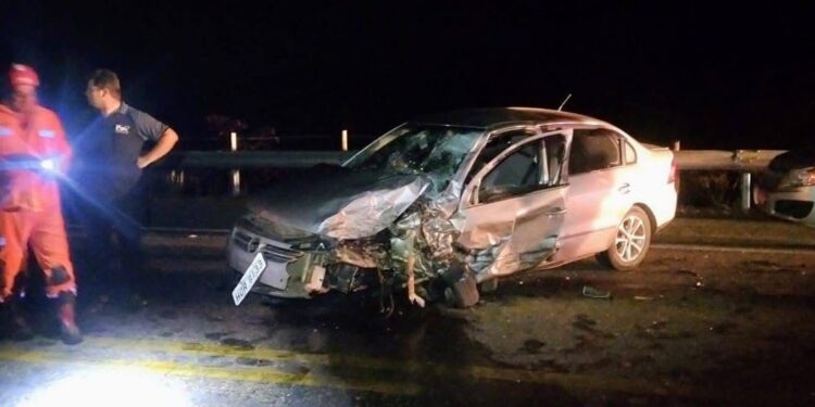 ACIDENTE FATAL PERTO DA PONTE TORTA – Colisão frontal deixa uma pessoa morta em rodovia Ilicínia–Alpinópolis