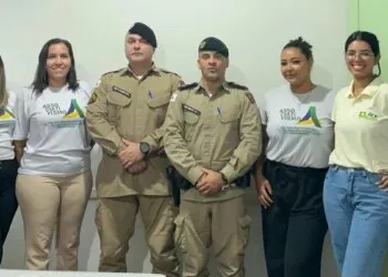 PM e ACE de Carmo do Rio Claro alinham ações para comércio seguro