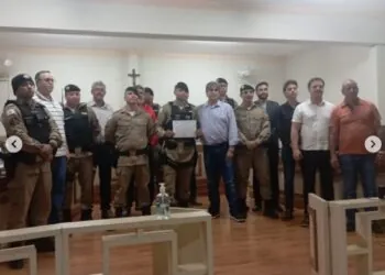 Vereador Niltão homenageia Polícia Militar e Guarda Civil por atuação exemplar durante a Safra 2025 em Conceição da Aparecida