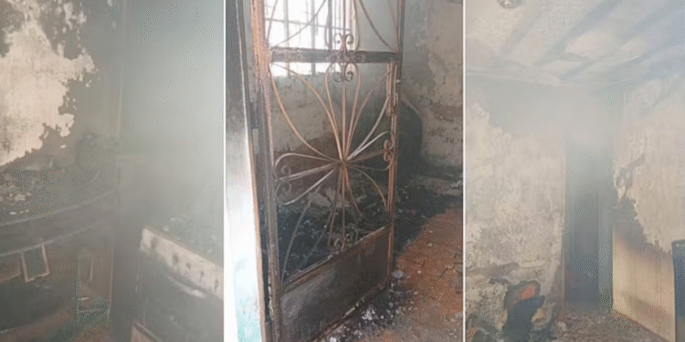 Mulher é encontrada morta após incêndio em casa