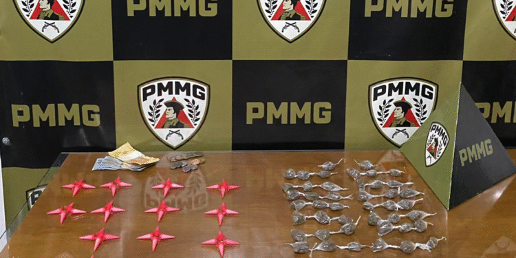 VÍDEO | Polícia Militar de Carmo apreende drogas e detém suspeitos durante operação no bairro Coração Eucarístico