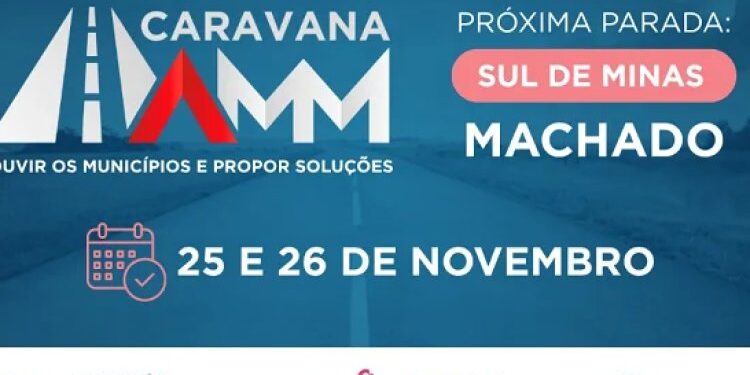 Caravana da AMM chega a Machado nesta terça (25) 