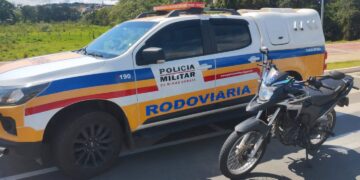 Motocicleta clonada é apreendida e homem é preso na BR-459