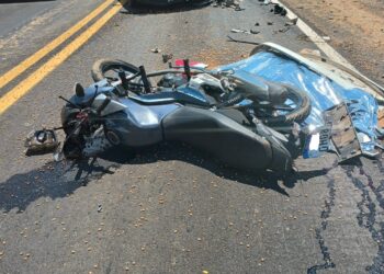 Motociclista morre em colisão frontal na BR-265