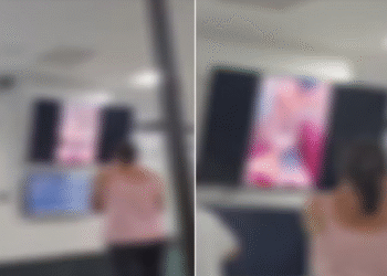 Vídeo de conteúdo erótico é exibido por engano em sala de espera de hospital em MG