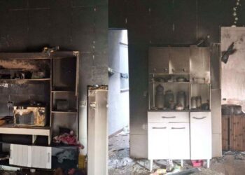 Incêndio criminoso: pai é alvo do próprio filho, que fugiu após atear fogo em residência