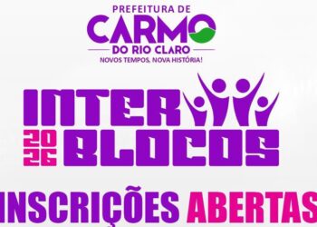 INSCRIÇÕES ABERTAS PARA O INTERBLOCOS 2026 em Carmo