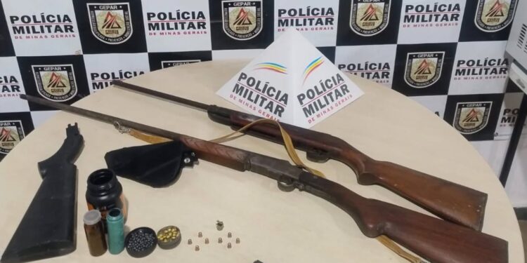 Confronto em bar termina em morte e apreensões de armas