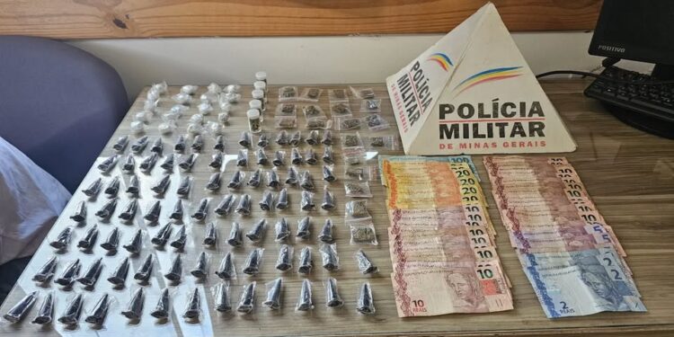 PM intensifica operações e apreende grande quantidade de drogas em Alfenas