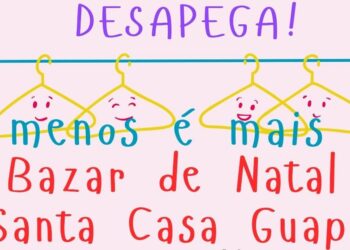 Bazar beneficente de Natal em prol da Santa Casa de Guapé (MG)