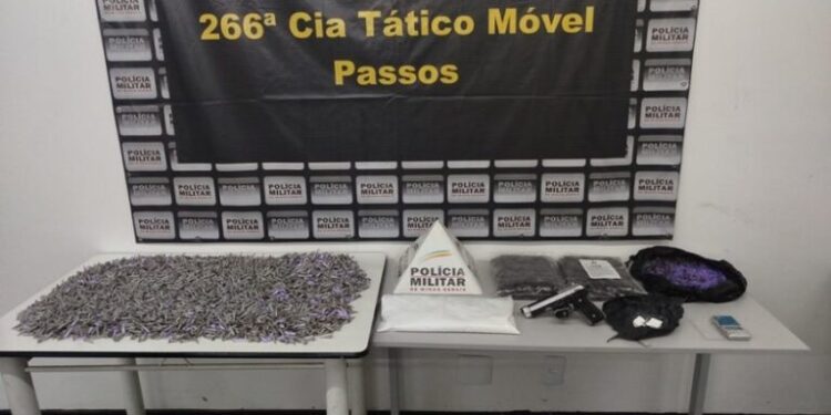 Operação da Polícia Militar apreende mais de 5 mil pinos de cocaína