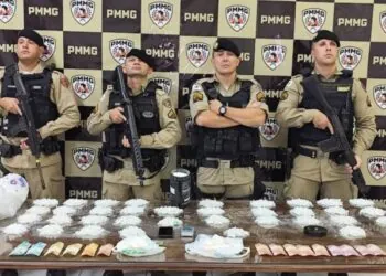 PM apreende mais de 3,5 mil pinos de cocaína em Passos