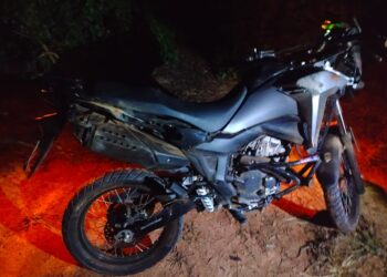 Polícia Militar recupera moto furtada em Carmo do Rio Claro