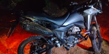 Polícia Militar recupera moto furtada em Carmo do Rio Claro