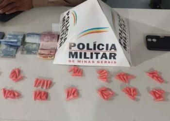 Polícia Militar apreende mais de 70 pinos de cocaína em cidade do Sul de Minas