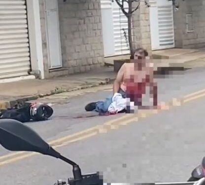 VÍDEO CENAS FORTES: Discussão no trânsito acaba com homem morto