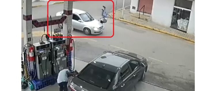 VÍDEO: Atropelamento é registrado por câmeras nas proximidades da rodoviária em cidade da região