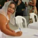“Casei com a Educação”: Professora vai vestida de noiva a posse em concurso público