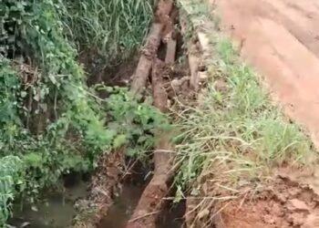 VÍDEO| Moradores alertam para risco em ponte da zona rural de Carmo do Rio Claro
