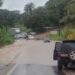 Alagamento interdita trecho da MGC-369 e paralisa trânsito em Alfenas
