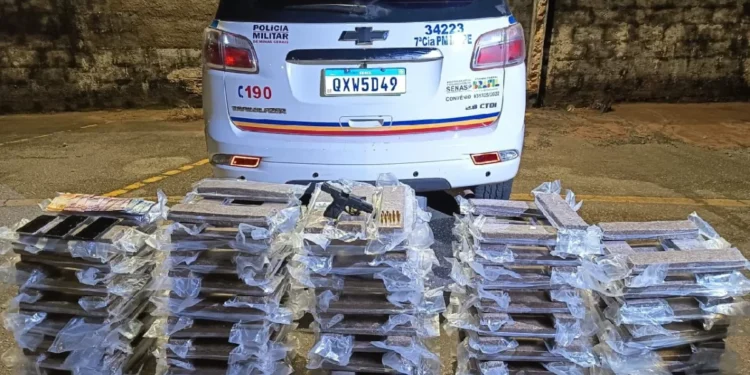 Confronto com o GER em Alfenas deixa suspeito morto e 170 kg de maconha apreendidos