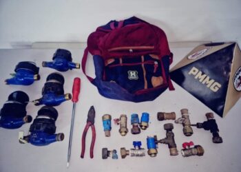 Suspeitos por furtos de registros na MG-050 são capturados pela PM