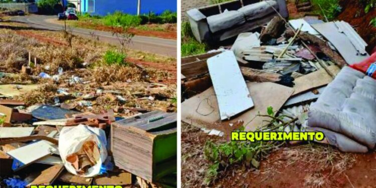 Nova Resende enfrenta aumento no descarte irregular de entulho