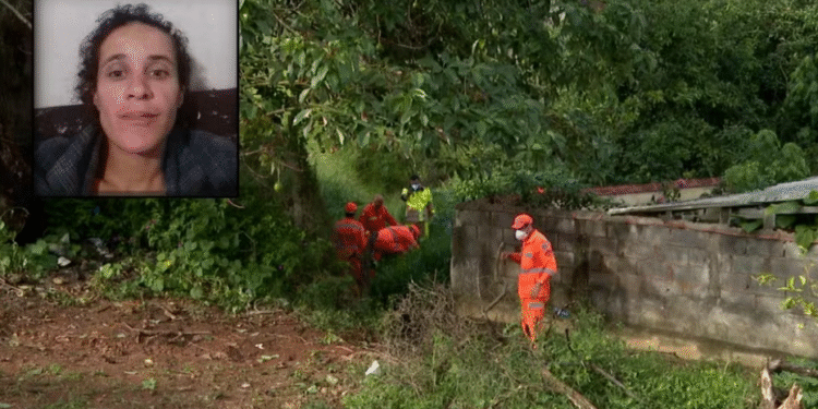 Corpo de mulher que estava desaparecida há oito dias é encontrado em área de mata