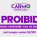 Código de Posturas proíbe criação na área urbana em Carmo